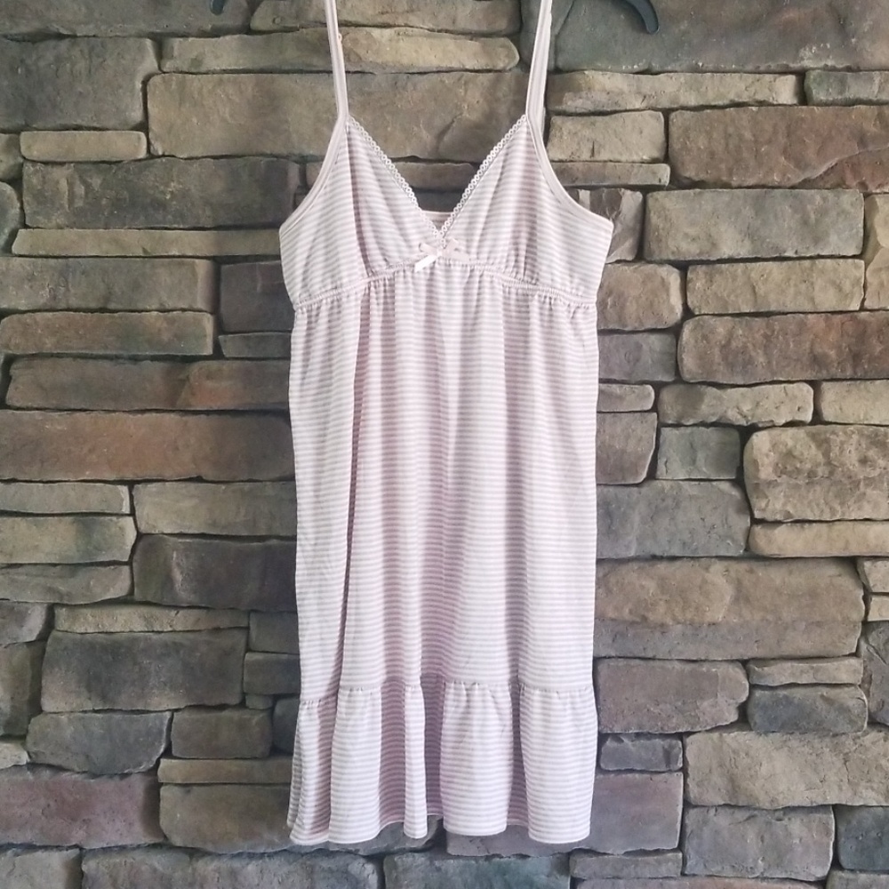Joe Boxer Pink and Gray Nightie. NWOT